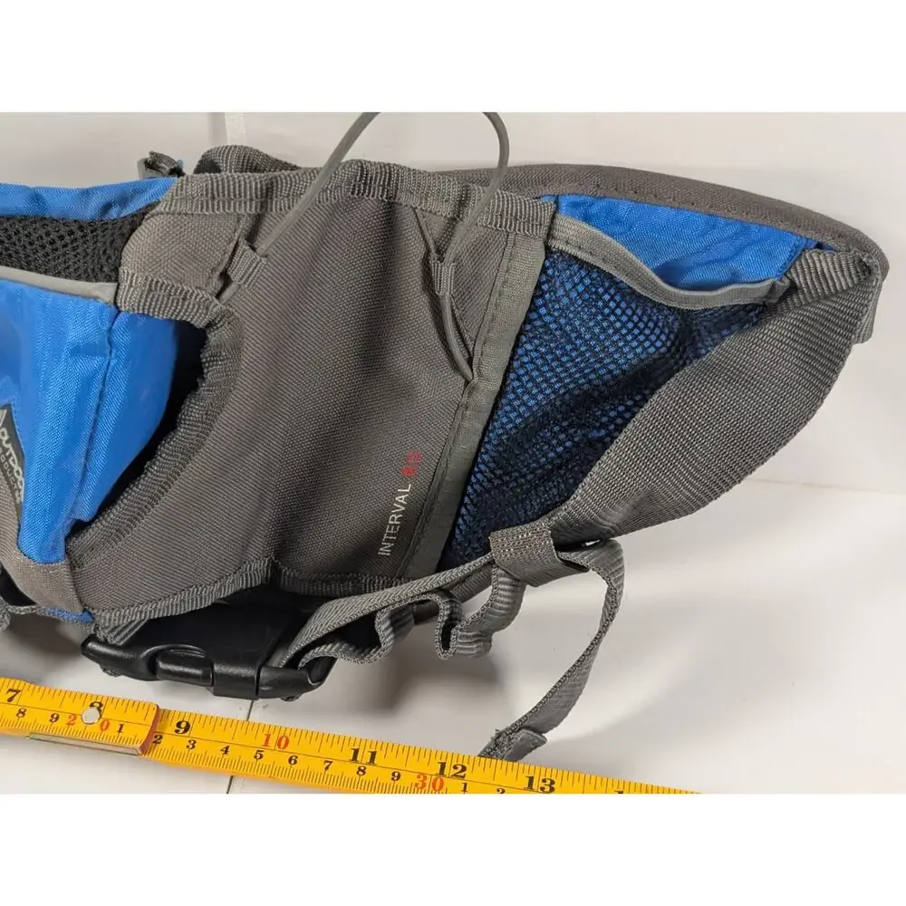 Outdoor Products Interval 8.0 Hydration Backpack Blue Gray Hiking Cycling...